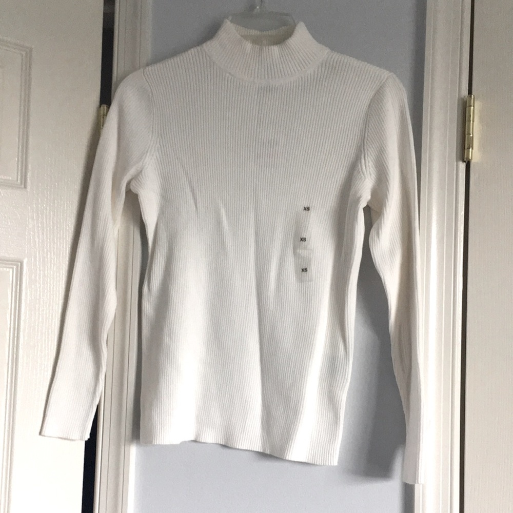 Mock neck sweater